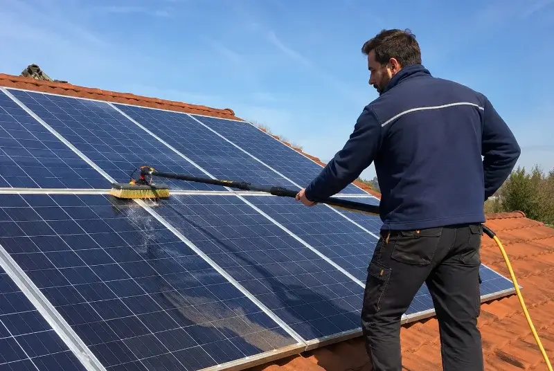 Nettoyage et entretien de panneaux solaires à Aigueperse