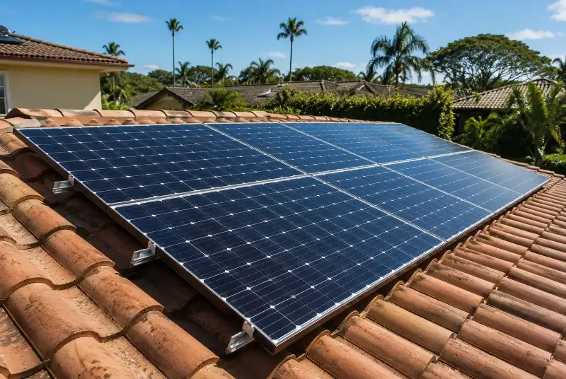Installation de panneaux solaires à Aigueperse